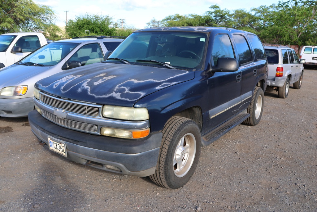 CHEV Tahoe 2001 CX362