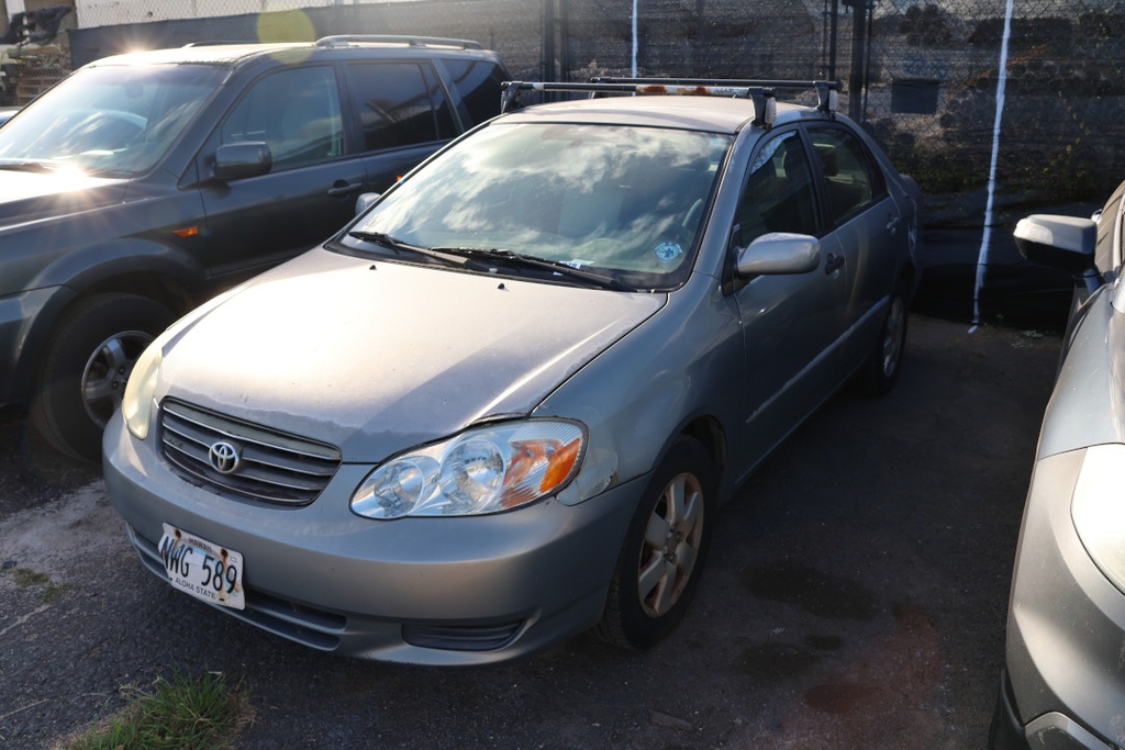 TOYT Corolla 2003 NWG589