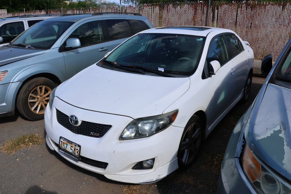 TOYT Corolla 2009 TSZ543