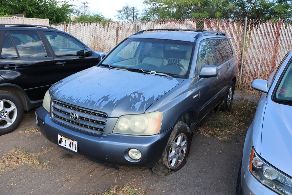 TOYT Highlander 2003 WPJ411