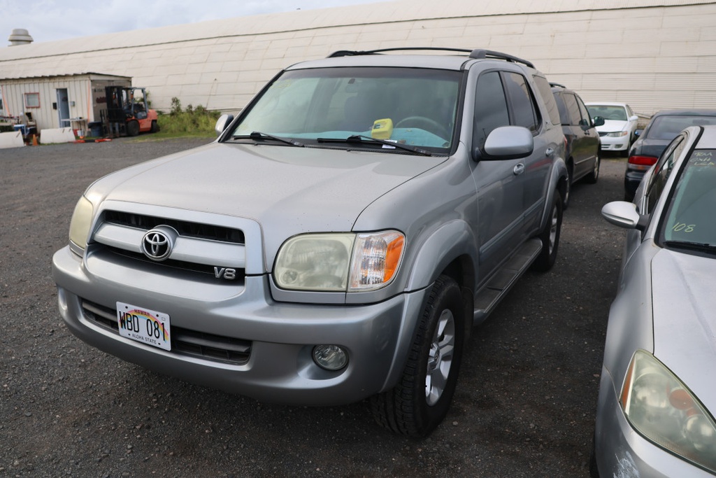 TOYT Sequoia 2007 WBD081