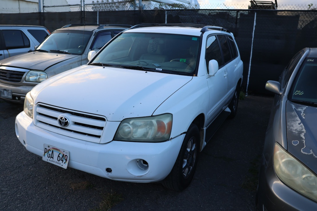 TOYT Highlander 2007 PGA649