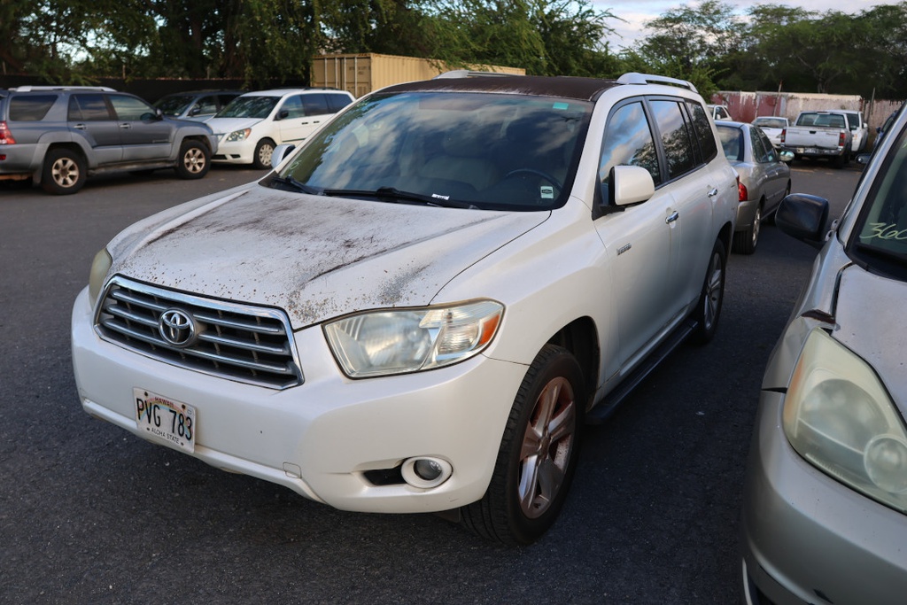 TOYT Highlander Ltd 2008 PVG783