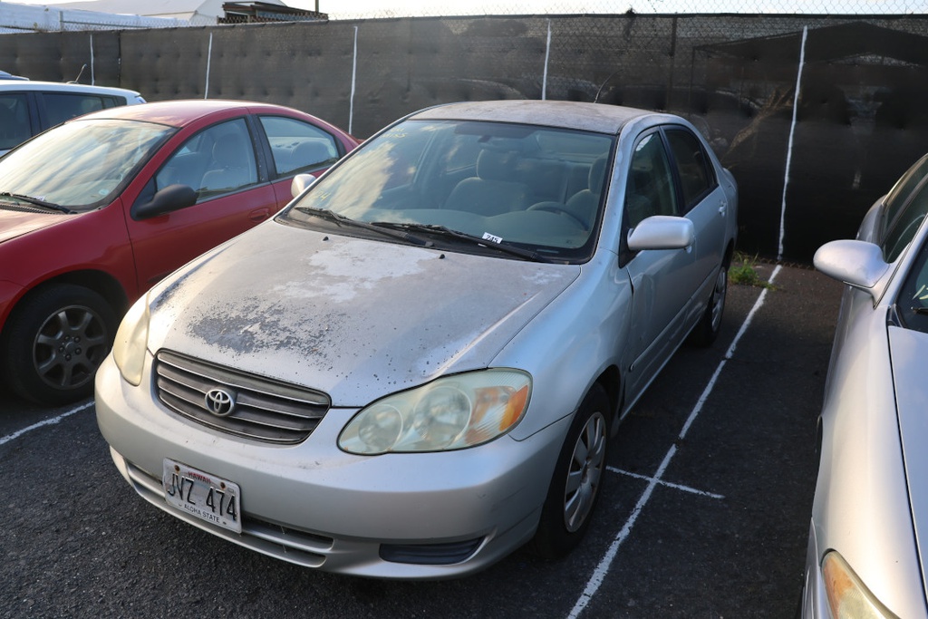 TOYT Corolla 2003 JVZ474