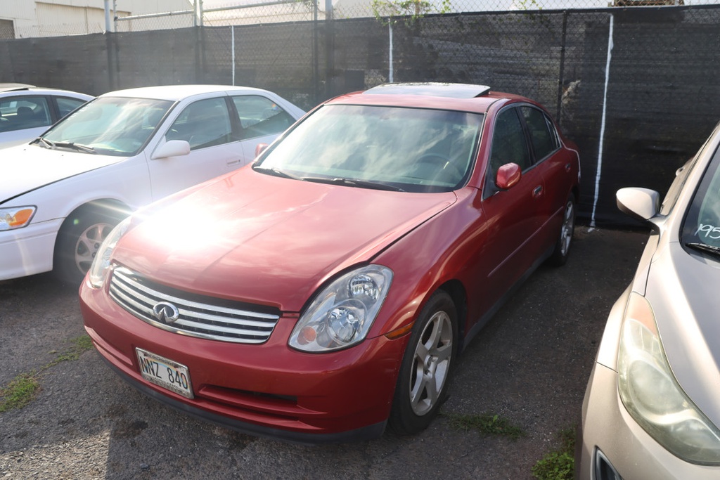 INFI G35 2004 NNZ840