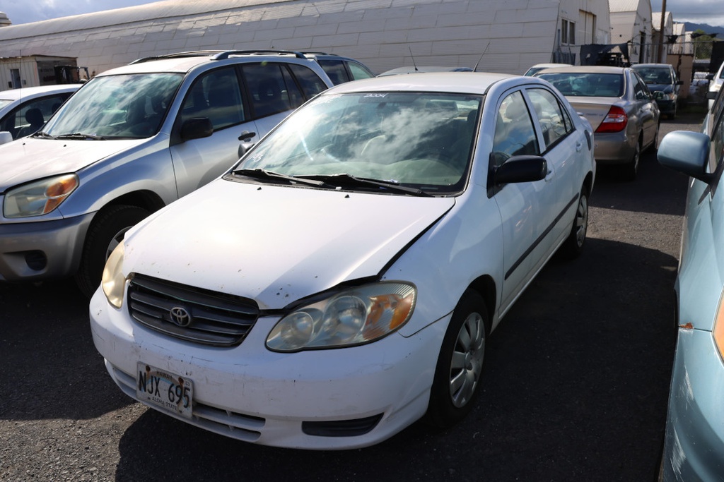 TOYT Corolla 2004 NJX695