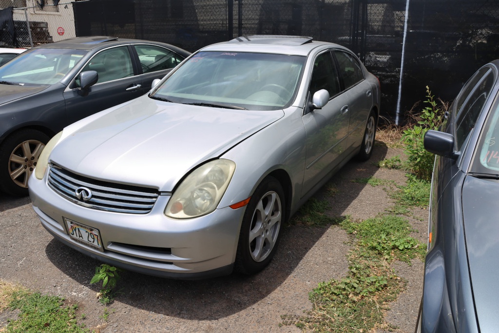 INFI G35 2003 JYA297