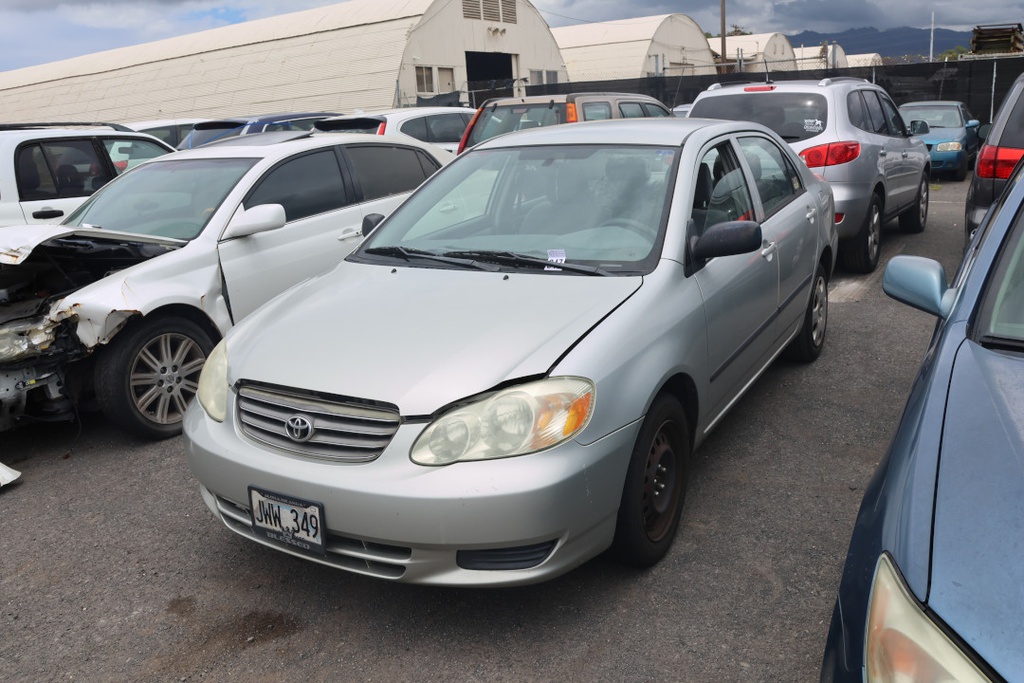 TOYT Corolla 2003 JWW349