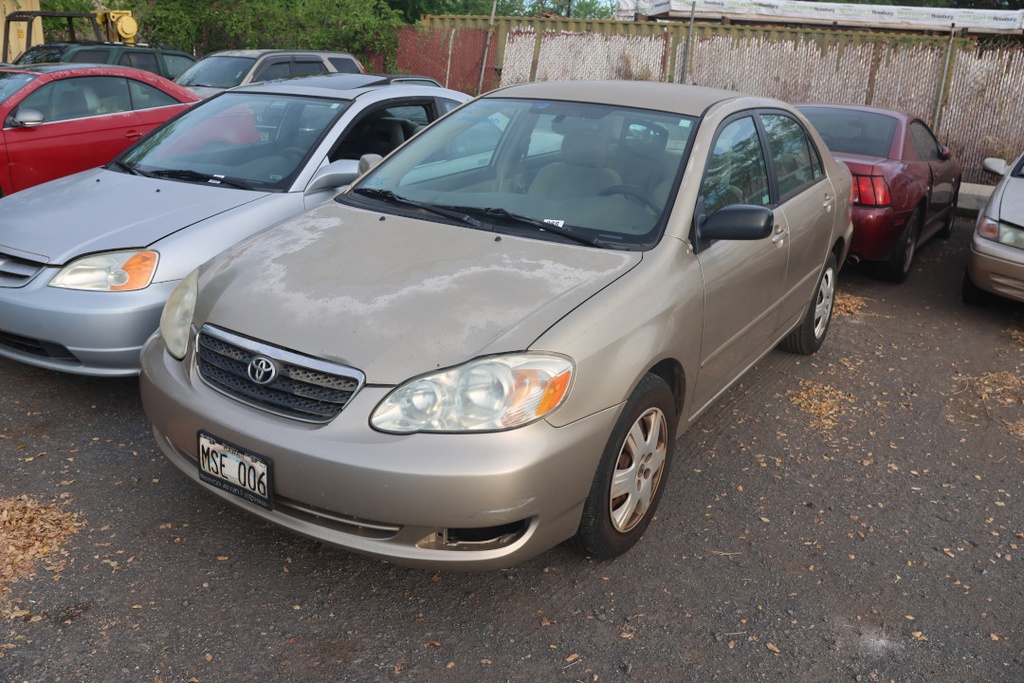 TOYT Corolla 2008 MSE006