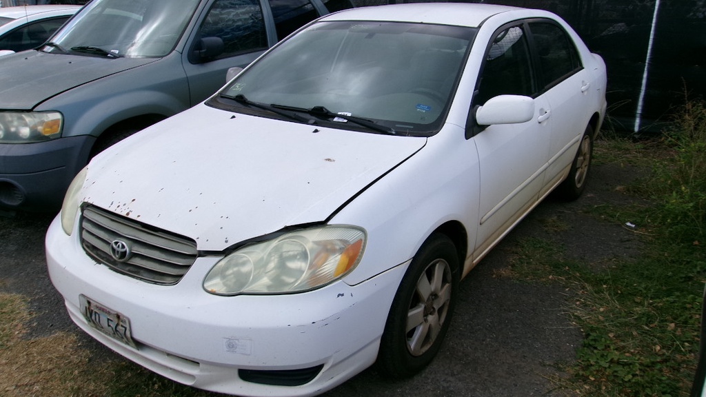 TOYT Corolla 2003 JXD567