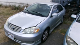 TOYT Corolla 2003 WZT989