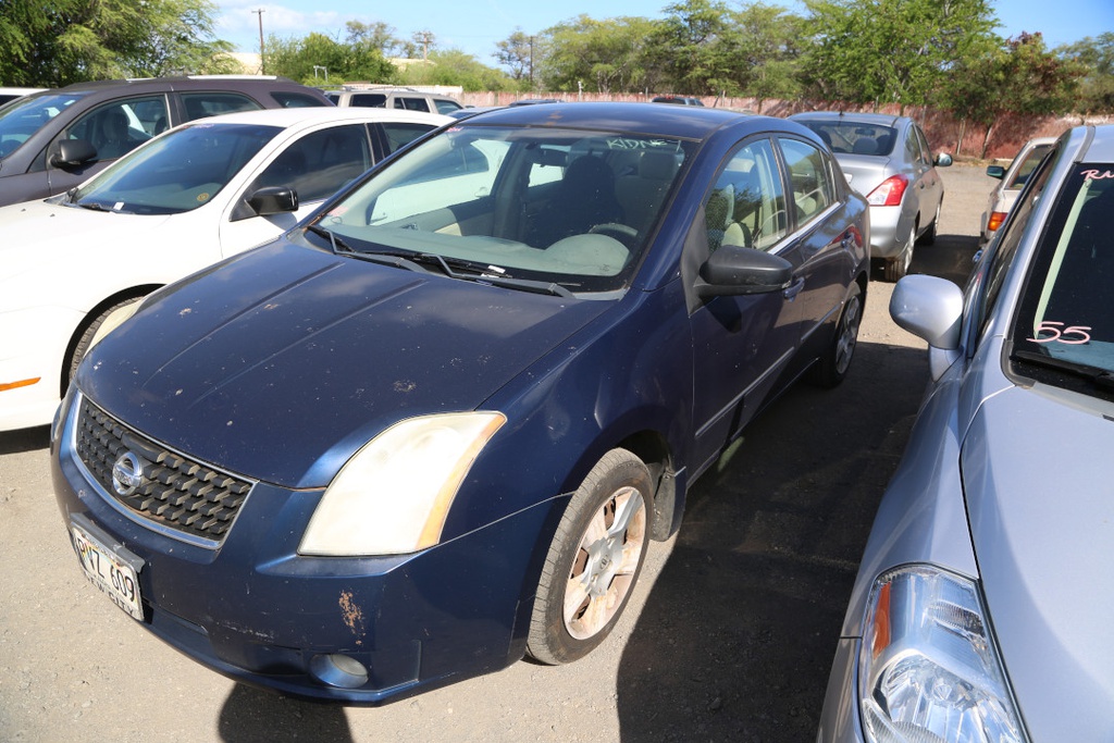 NISS Sentra 2008 PVZ609