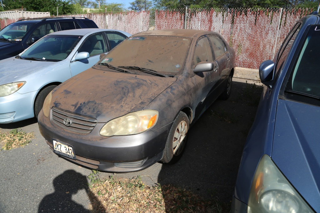 TOYT Corolla 2003 JYZ342