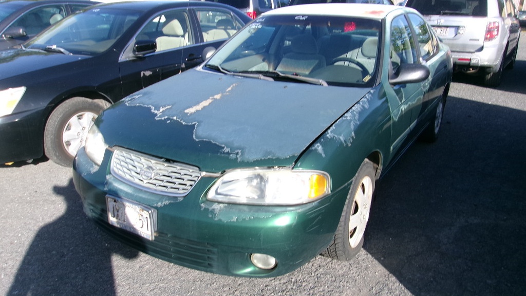 NISS Sentra 2002 JXU951