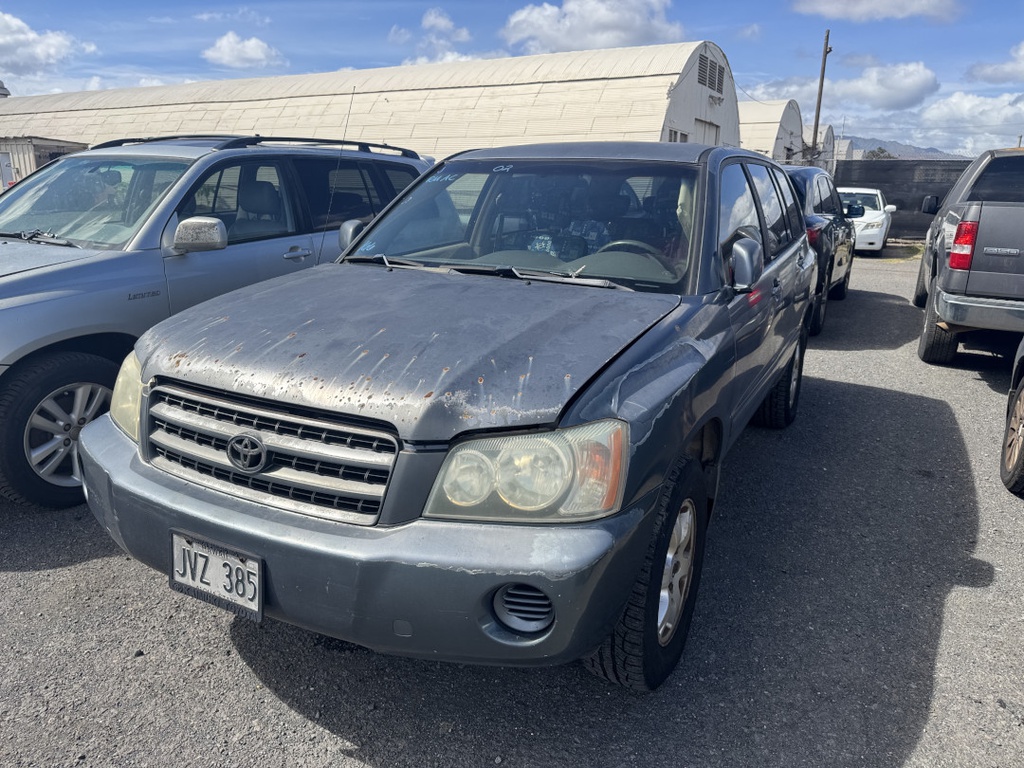 TOYT Highlander 2002 JVZ385-JJ