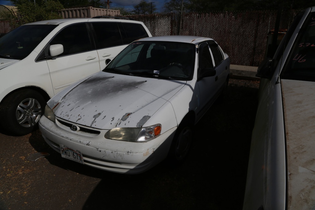 TOYT Corolla 2000 RWD677