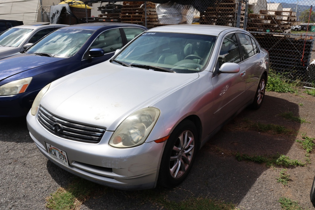 INFI G35 2003 NCW898-22