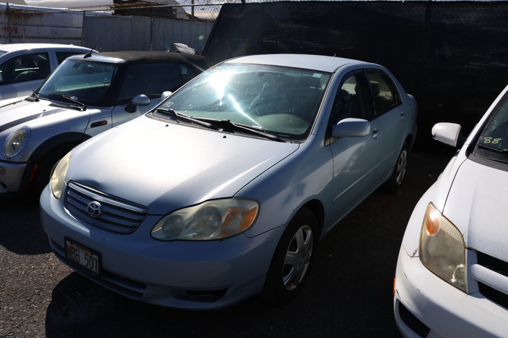 TOYT Corolla 2003 NBB507